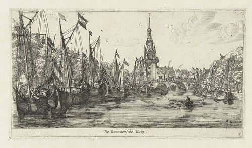 Gezichten op Amsterdam by Reinier Nooms