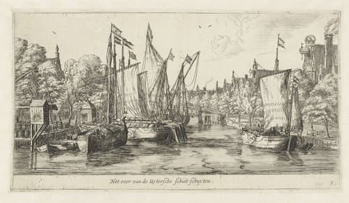 Gezichten op Amsterdam by Reinier Nooms