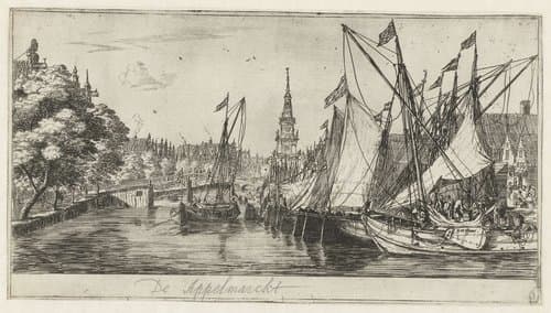 De Appelmarkt by Reinier Nooms