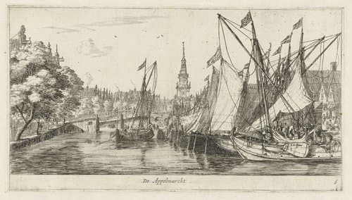 De Appelmarkt by Reinier Nooms