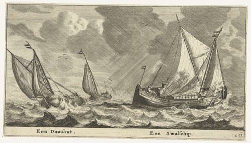 Eerste deel. Verscheÿde schepen en gesichten van Amstelredam, naer t leven afgetekent en opt cooper gebracht, door Reinier Nooms, alÿas Zeeman by Reinier Nooms