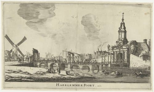Haerlemmer Poort. 1617. by Reinier Nooms