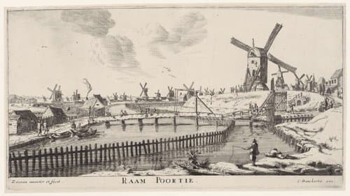 Stadspoorten van Amsterdam by Reinier Nooms