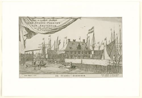 Stadspoorten van Amsterdam by Reinier Nooms