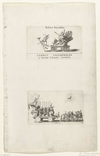 Triomfwagen van de Volharding by anonymous