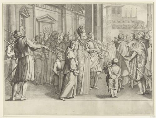 Leven van Ferdinando I de' Medici by Jacques Callot