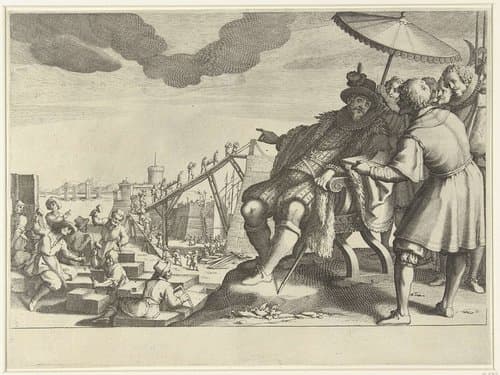 Leven van Ferdinando I de' Medici by Jacques Callot