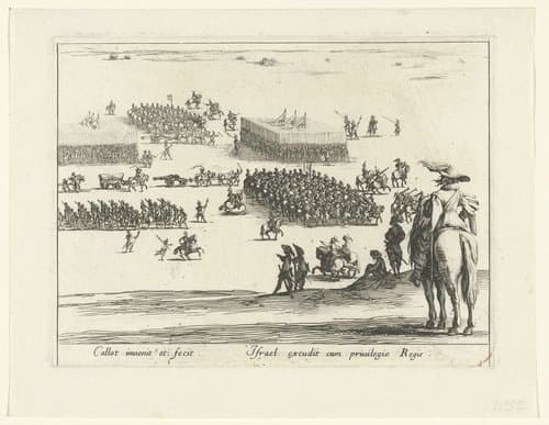 De parade by Jacques Callot