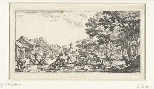 Misere de la guerre by Jacques Callot