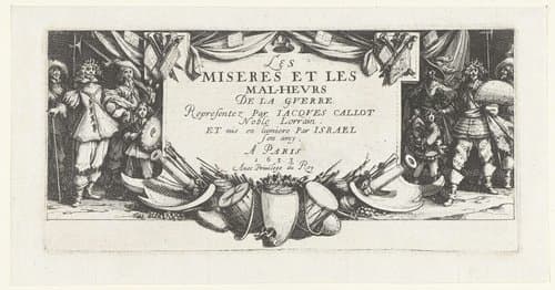Les miseres et les malheurs de la guerre by Jacques Callot