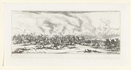Veldslag by Jacques Callot