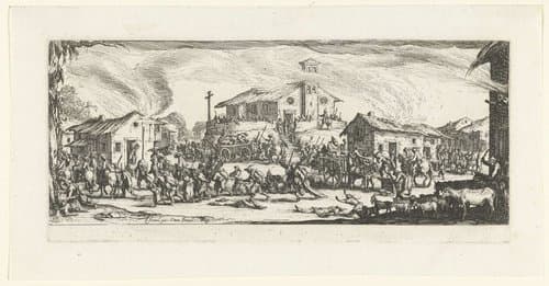 Les miseres et les malheurs de la guerre by Jacques Callot