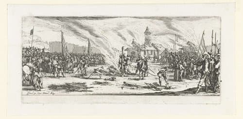 Les miseres et les malheurs de la guerre by Jacques Callot