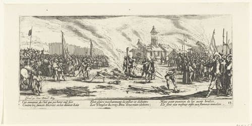 Les miseres et les malheurs de la guerre by Jacques Callot