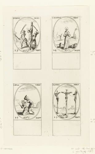 Heilige Fidelis by Jacques Callot