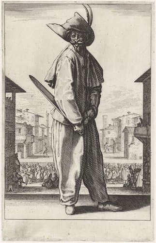 Scapino by Jacques Callot