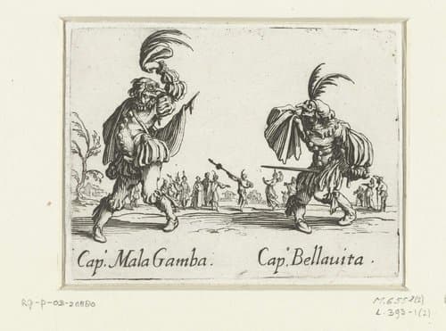 Balli di Sfessania by Jacques Callot