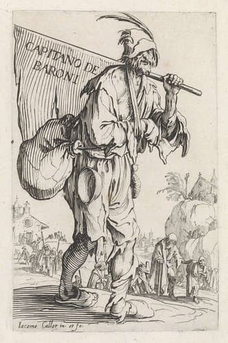 Capitano de Baroni by Jacques Callot