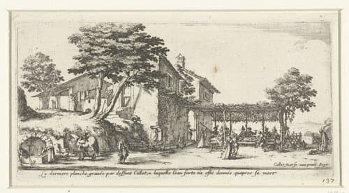 Prieel by Jacques Callot