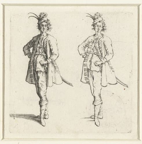 Diverse figuren by Jacques Callot