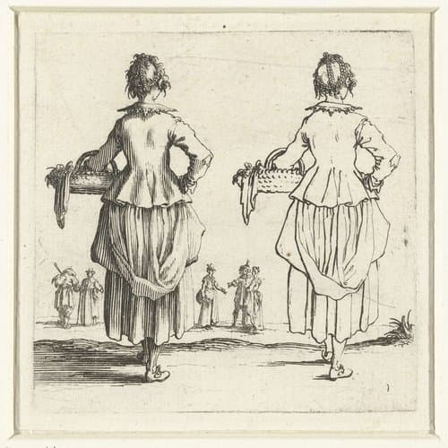 Diverse figuren by Jacques Callot