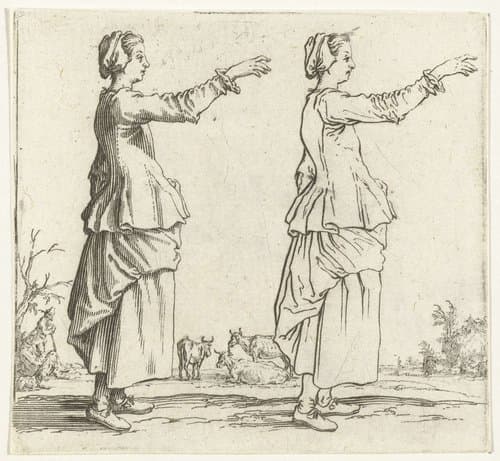 Varie figure di Jacopo Callot by Jacques Callot