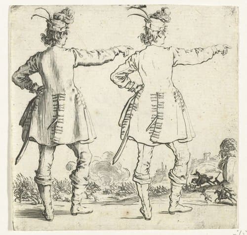 Diverse figuren by Jacques Callot