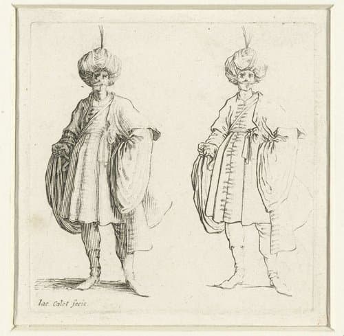 Diverse figuren by Jacques Callot