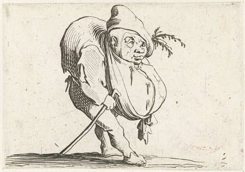 Kleine mensen en gebochelden by Jacques Callot