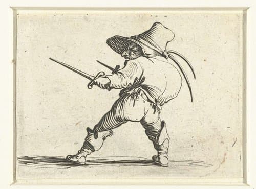 Diverse groteske figuren by Jacques Callot
