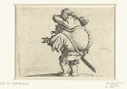 Dwergen en gebochelden by Jacques Callot