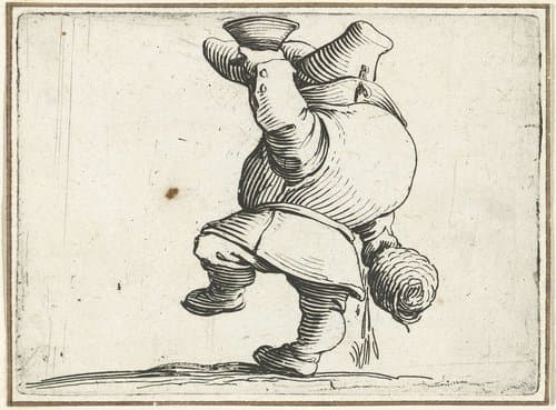 Dwergen en gebochelden by Jacques Callot