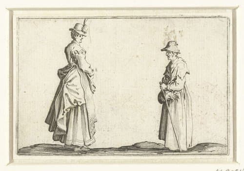 Diverse figuren en voorstellingen by Jacques Callot