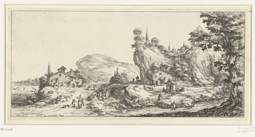 Terugkeer van de jacht by Jacques Callot