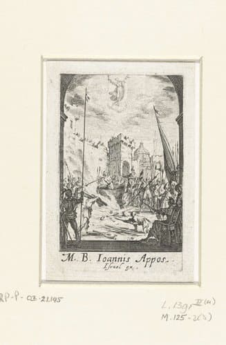 De kleine apostelen by Jacques Callot
