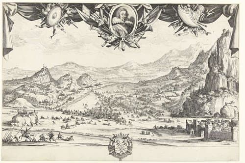 Slag bij Avigliano by Jacques Callot