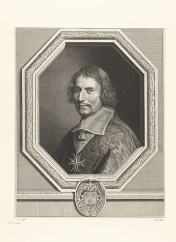 Portret van kardinaal Antonio Barberini by Robert Nanteuil