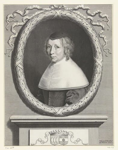 Portret van Marie de Bragelogne by Robert Nanteuil