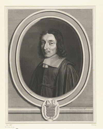 Portret van Pierre-Arnaud du Cambout by Robert Nanteuil