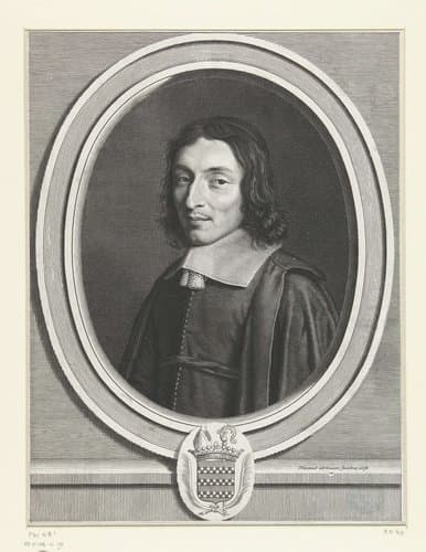 Portret van Pierre-Arnaud du Cambout by Robert Nanteuil