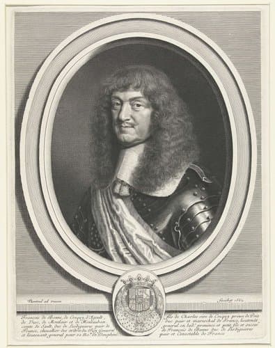 Portret van François de Bonne-Lesdiguières-de Créqui by Robert Nanteuil