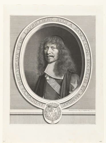 Portret van Louis Phélypeaux de la Vrillière by Robert Nanteuil