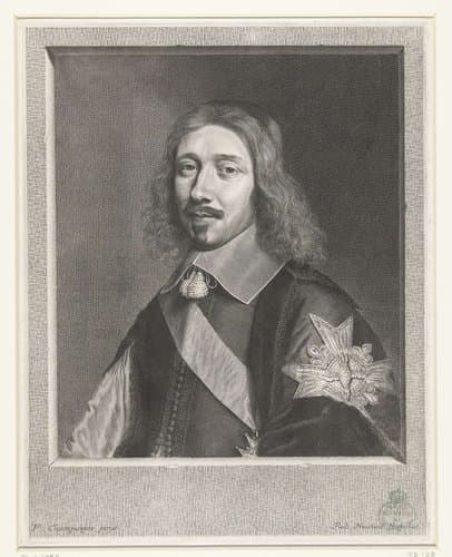 Portret van Michel Le Tellier by Robert Nanteuil