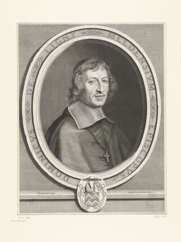 Dominicus de Ligny meldensium episcopus by Robert Nanteuil