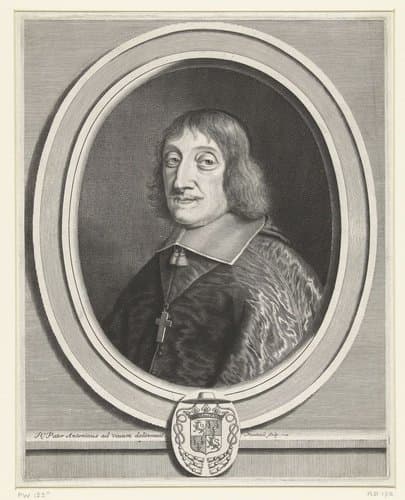 Portret van Léonor Goyon de Matignon by Robert Nanteuil