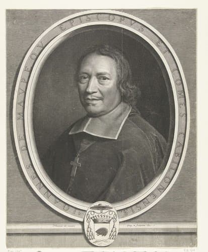 Ioannes de maupeou episcopus et comes cabilonensis by Robert Nanteuil