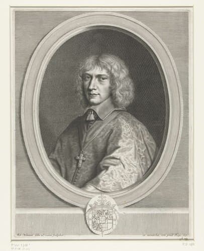 Portret van Henri II van Savoye by Robert Nanteuil