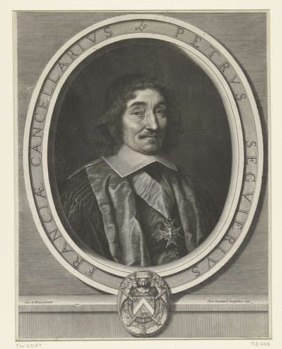 Portret van Pierre Séguier by Robert Nanteuil
