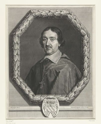 Portret van François Servien by Robert Nanteuil