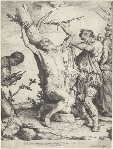 Martelaarschap van de heilige Bartholomeus by Jusepe de Ribera
